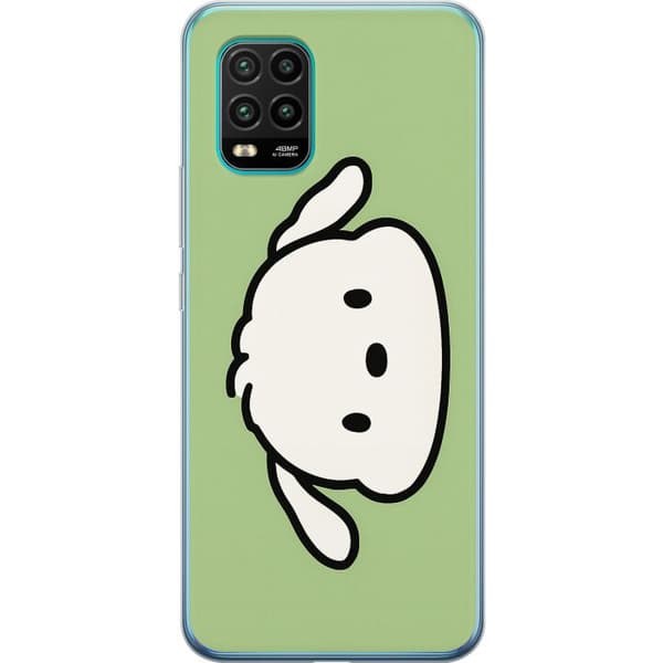 Xiaomi Mi 10 Lite 5G Läpinäkyvä kuori Snoopy Flip