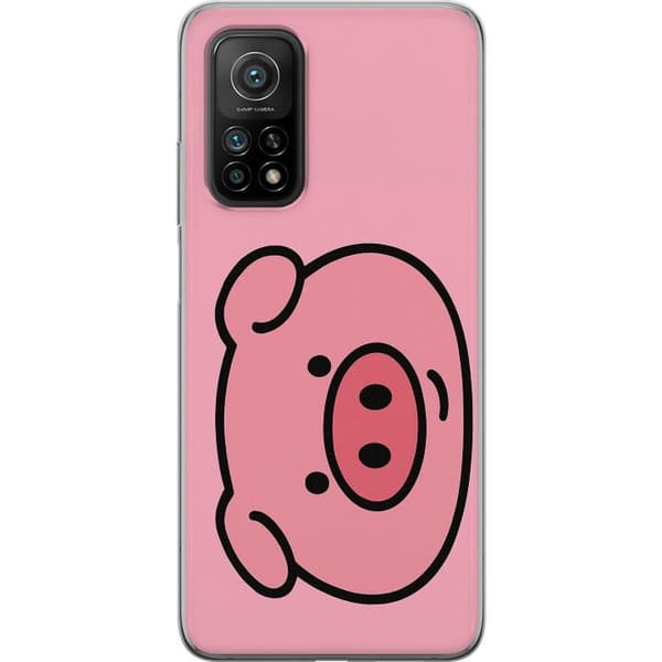 Xiaomi Mi 10T 5G Läpinäkyvä kuori Kawaii Piggy