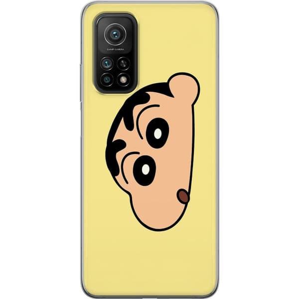 Xiaomi Mi 10T Pro 5G Genomskinligt Skal Peeking Shinchan