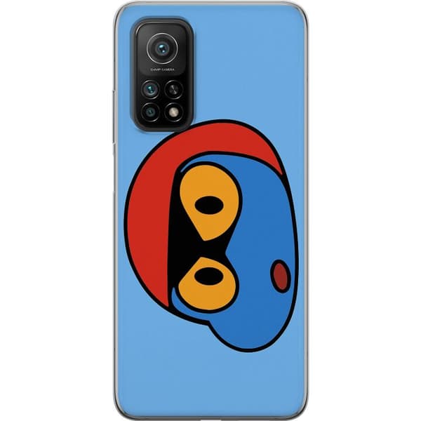 Xiaomi Mi 10T Pro 5G Läpinäkyvä kuori Bold Bot Head