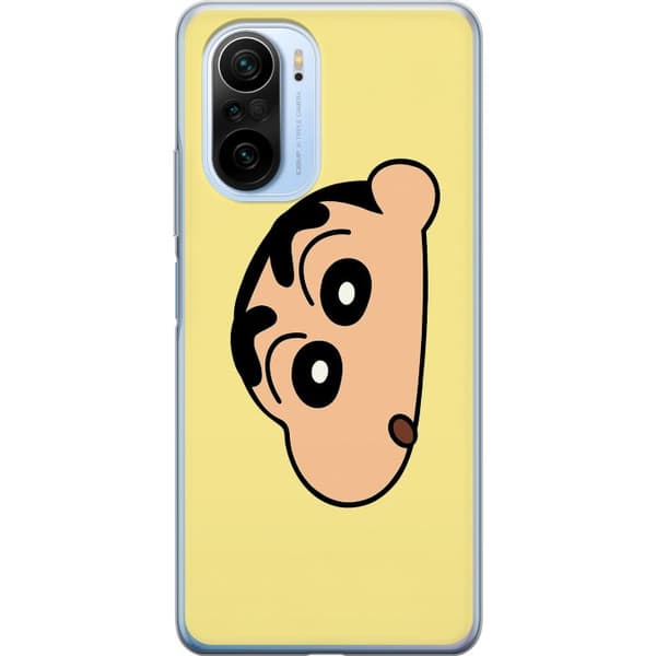 Xiaomi Mi 11i Läpinäkyvä kuori Peeking Shinchan