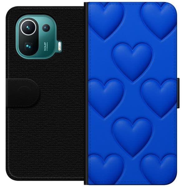 Xiaomi Mi 11 Pro Plånboksfodral Blue Hearts
