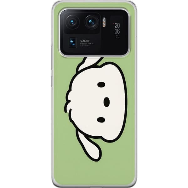 Xiaomi Mi 11 Ultra Genomskinligt Skal Snoopy Flip