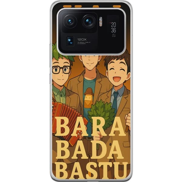 Xiaomi Mi 11 Ultra Gennemsigtig cover KAJ Bara kun bader i saunaen