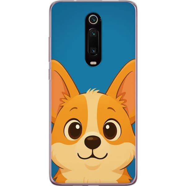 Xiaomi Mi 9T Pro Gjennomsiktig deksel Hello Corgi