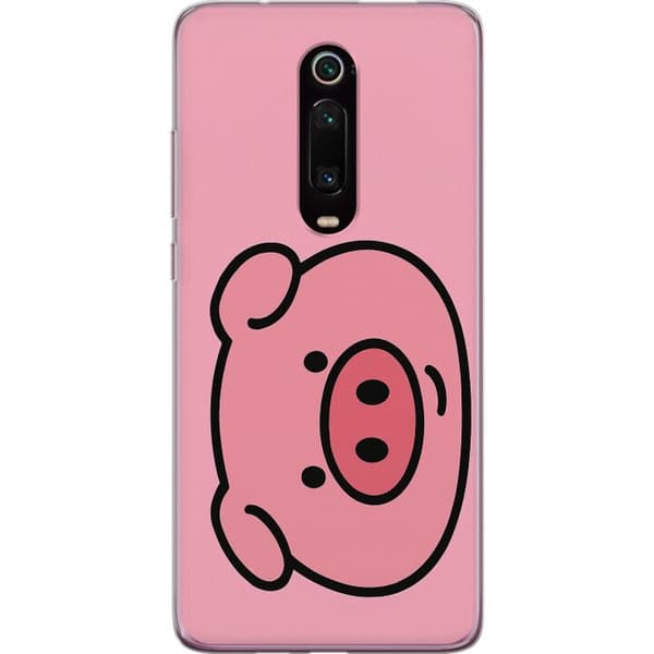 Xiaomi Mi 9T Pro  Gjennomsiktig deksel Kawaii Piggy