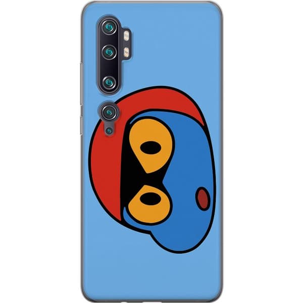 Xiaomi Mi Note 10 Pro Gjennomsiktig deksel Bold Bot Head