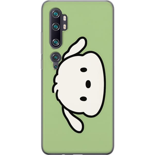 Xiaomi Mi Note 10 Pro Läpinäkyvä kuori Snoopy Flip