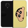 Miniatyrbilde 1 av 3: Xiaomi Redmi Note 9 Pro Lommeboketui Peeking Shinchan