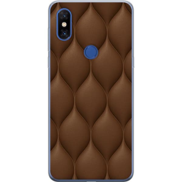Xiaomi Mi Mix 3 Genomskinligt Skal Cocoa Scales