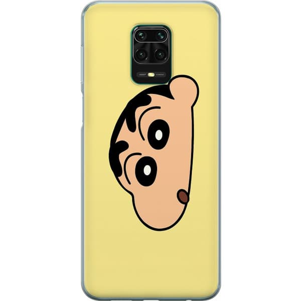 Xiaomi Redmi Note 9 Pro Gjennomsiktig deksel Peeking Shinchan