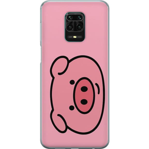 Xiaomi Redmi Note 9 Pro Gjennomsiktig deksel Kawaii Piggy
