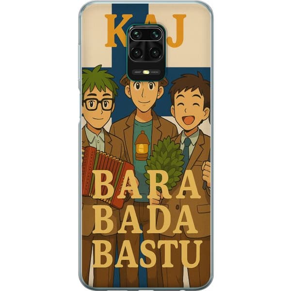 Xiaomi Redmi Note 9 Pro Gjennomsiktig deksel Bare ta en badstu KAJ