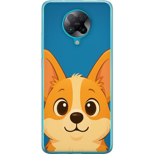Xiaomi Poco F2 Pro Gjennomsiktig deksel Hello Corgi