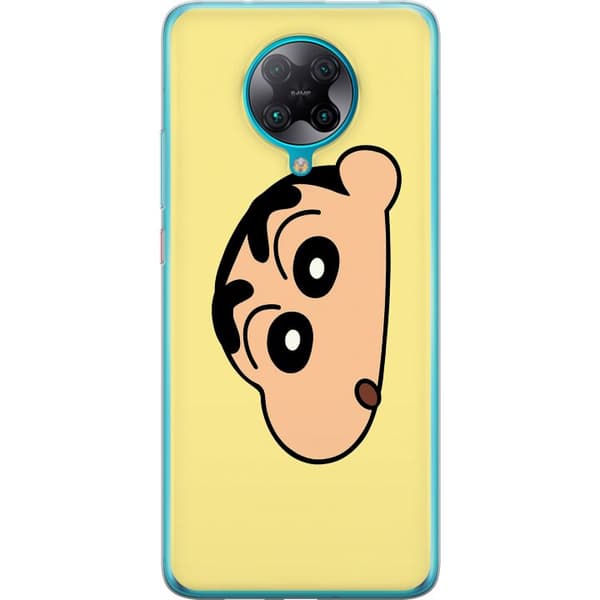 Xiaomi Poco F2 Pro Gjennomsiktig deksel Peeking Shinchan