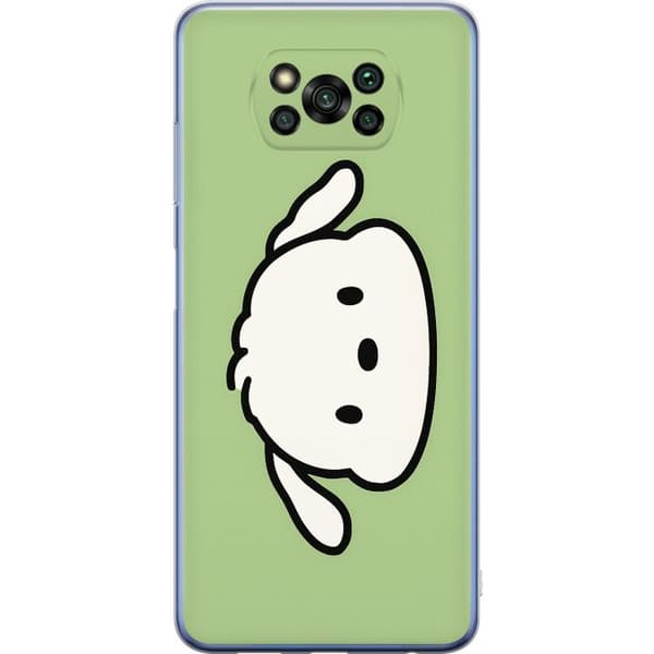 Xiaomi Poco X3 Pro Genomskinligt Skal Snoopy Flip
