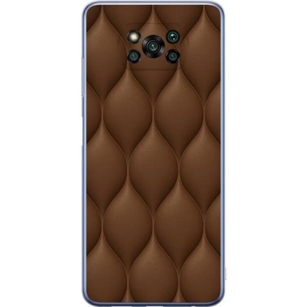 Xiaomi Poco X3 Pro Gjennomsiktig deksel Kakaoskalaer