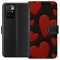 Miniatyrbild 1 av 3: Xiaomi Redmi 10 Plånboksfodral Red Velvet Hearts