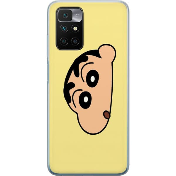 Xiaomi Redmi 10 Läpinäkyvä kuori Peeking Shinchan