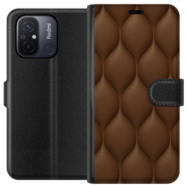 Xiaomi Redmi 12C Lommeboketui Kakaoskalaer