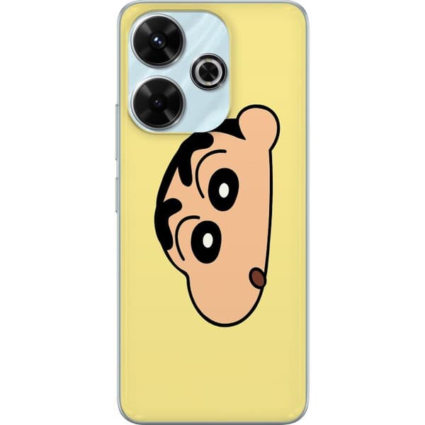 Xiaomi Redmi 13 Läpinäkyvä kuori Peeking Shinchan