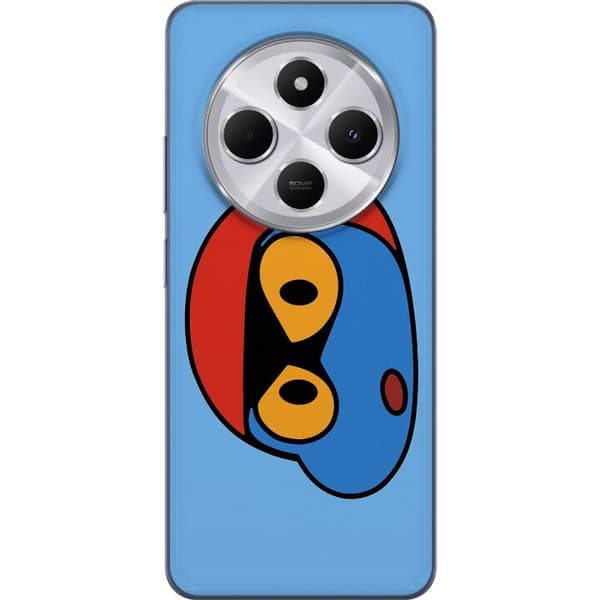 Xiaomi Redmi 14C Gennemsigtig cover Bold Bot Head