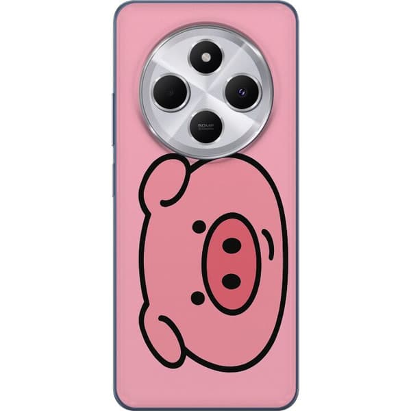 Xiaomi Redmi 14C Läpinäkyvä kuori Kawaii Piggy