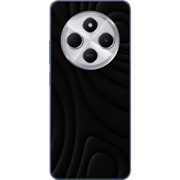 Xiaomi Redmi 14C Läpinäkyvä kuori Tummat Aallot