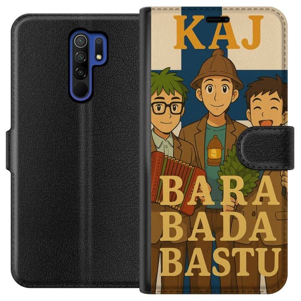Xiaomi Redmi 9 Lompakkokotelo Vain ota sauna KAJ