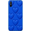 Pikkukuva 1 / 3: Xiaomi Redmi 9AT Läpinäkyvä kuori Siniset Sydämet