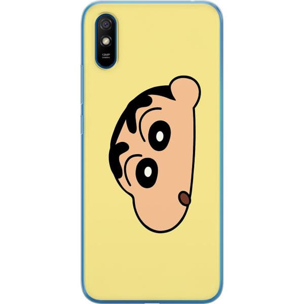 Xiaomi Redmi 9A Gennemsigtig cover Peeking Shinchan