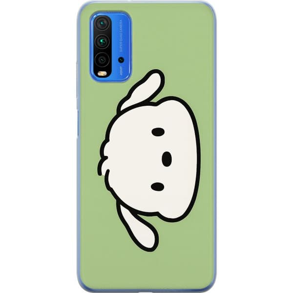 Xiaomi Redmi 9T Gennemsigtig cover Snoopy Flip