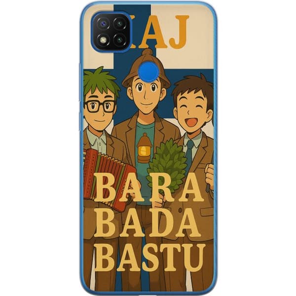 Xiaomi Redmi 9C Genomskinligt Skal Bara bada bastu KAJ