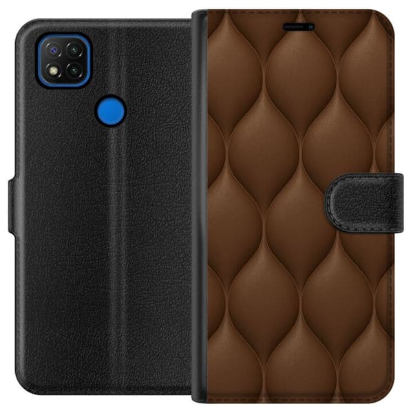 Xiaomi Redmi 9C Lompakkokotelo Kaakaoskaalat