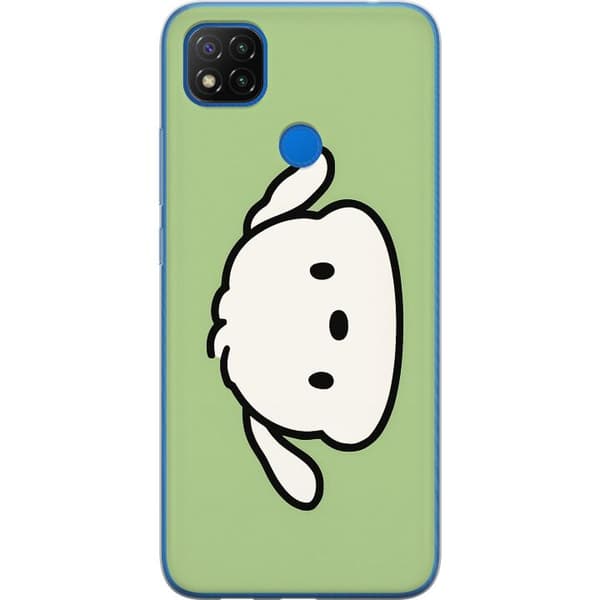 Xiaomi Redmi 9C NFC Läpinäkyvä kuori Snoopy Flip