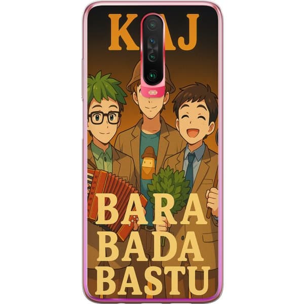 Xiaomi Redmi K30 Gennemsigtig cover KAJ Bara kun bader i saunaen