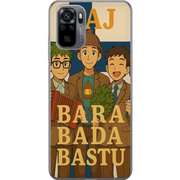 Xiaomi Redmi Note 10 Gjennomsiktig deksel Bare ta en badstu KAJ