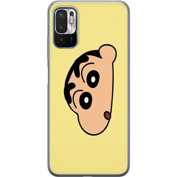 Xiaomi Redmi Note 10 5G Gennemsigtig cover Peeking Shinchan