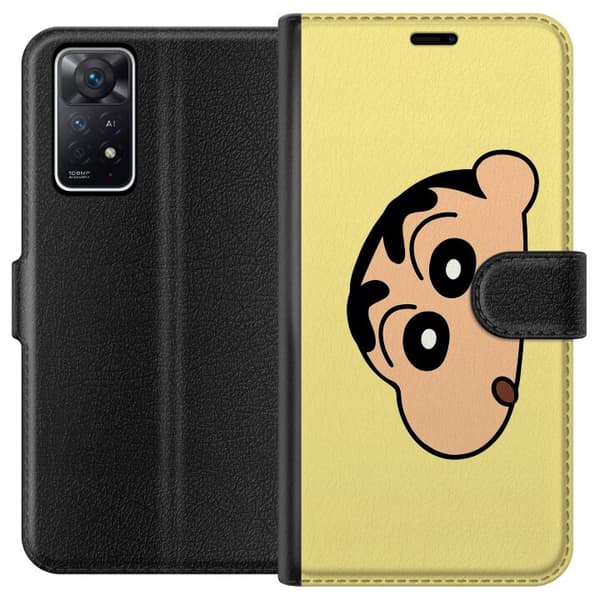 Xiaomi Redmi Note 11 Pro 5G Lommeboketui Peeking Shinchan