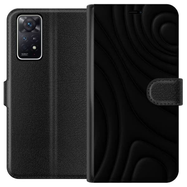 Xiaomi Redmi Note 11 Pro 5G Plånboksfodral Black Waves