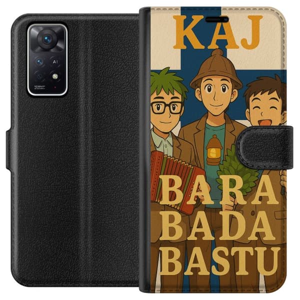 Xiaomi Redmi Note 11 Pro 5G Plånboksfodral Bara bada bastu KAJ