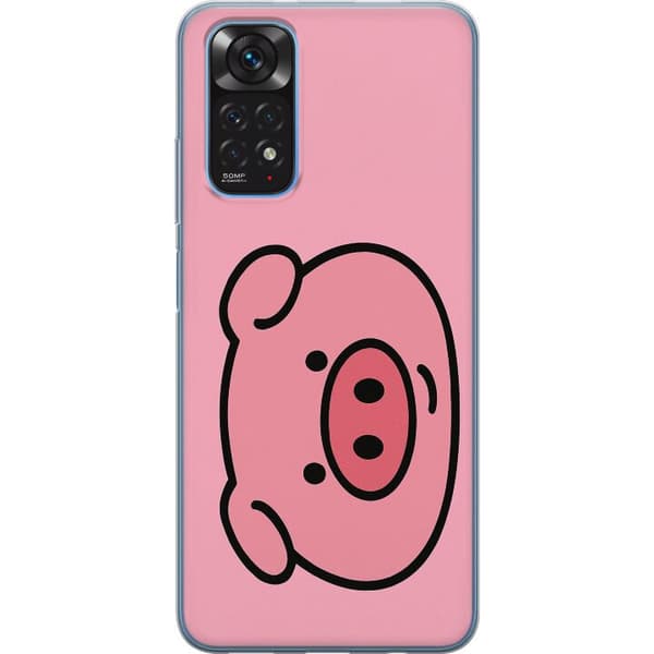 Xiaomi Redmi Note 11S Gjennomsiktig deksel Kawaii Piggy