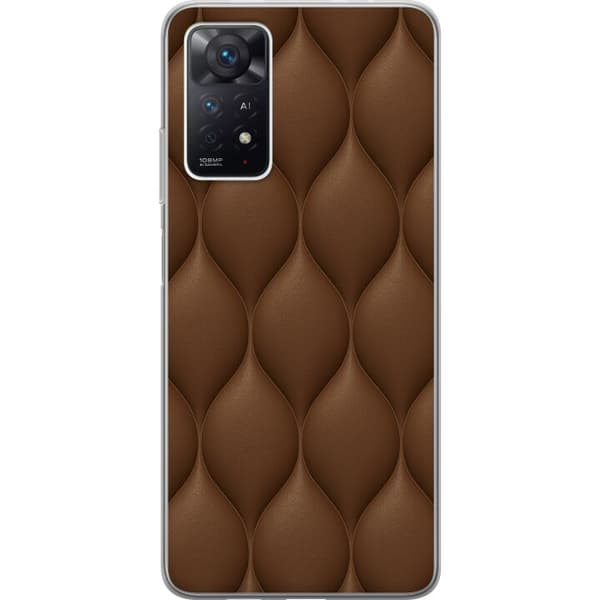 Xiaomi Redmi Note 11 Pro 5G Genomskinligt Skal Cocoa Scales