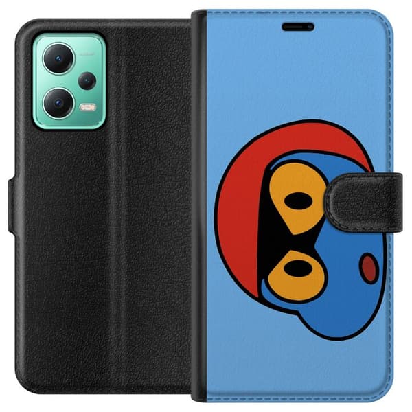 Xiaomi Redmi Note 12 Plånboksfodral Bold Bot Head