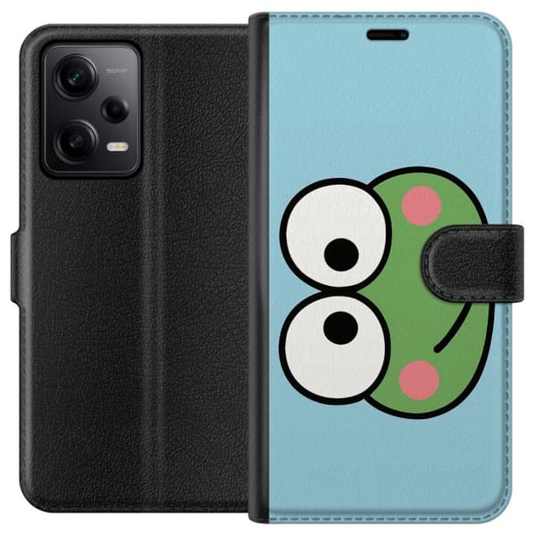 Xiaomi Redmi Note 12 Pro Tegnebogsetui Keroppi Smile