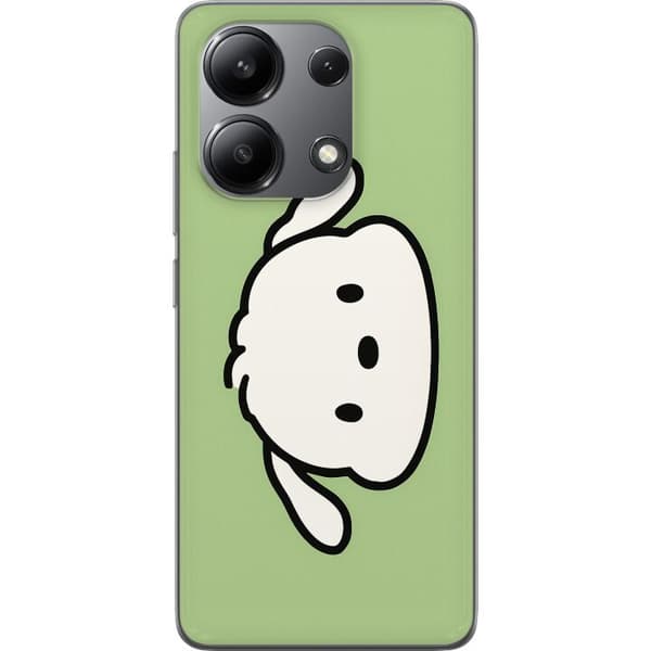 Xiaomi Redmi Note 13 4G Genomskinligt Skal Snoopy Flip