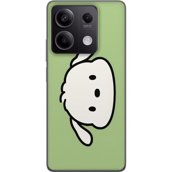Xiaomi Redmi Note 13 Pro Gennemsigtig cover Snoopy Flip