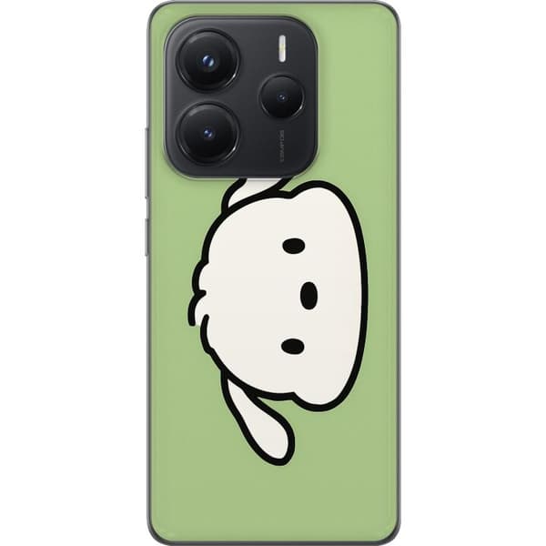 Xiaomi Redmi Note 14 Gjennomsiktig deksel Snoopy Flip