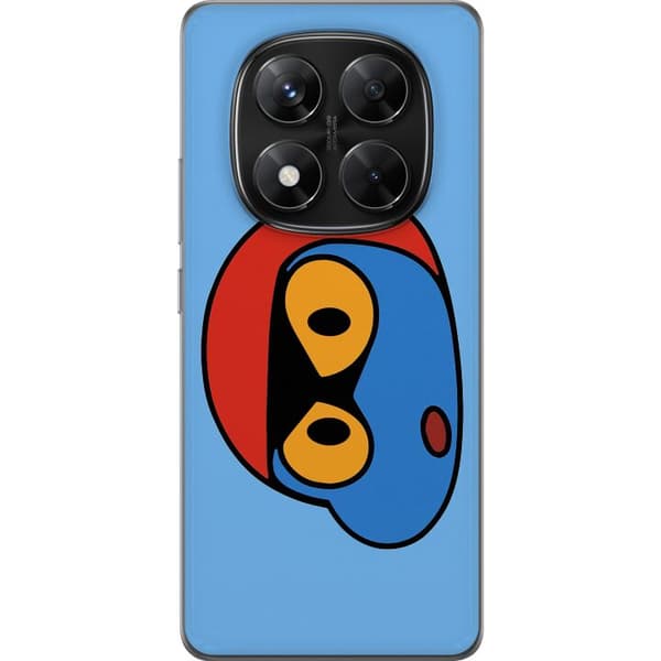 Xiaomi Redmi Note 14 Pro Gennemsigtig cover Bold Bot Head