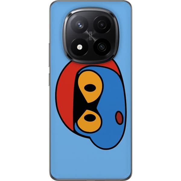 Xiaomi Redmi Note 14 Pro+ Gennemsigtig cover Bold Bot Head